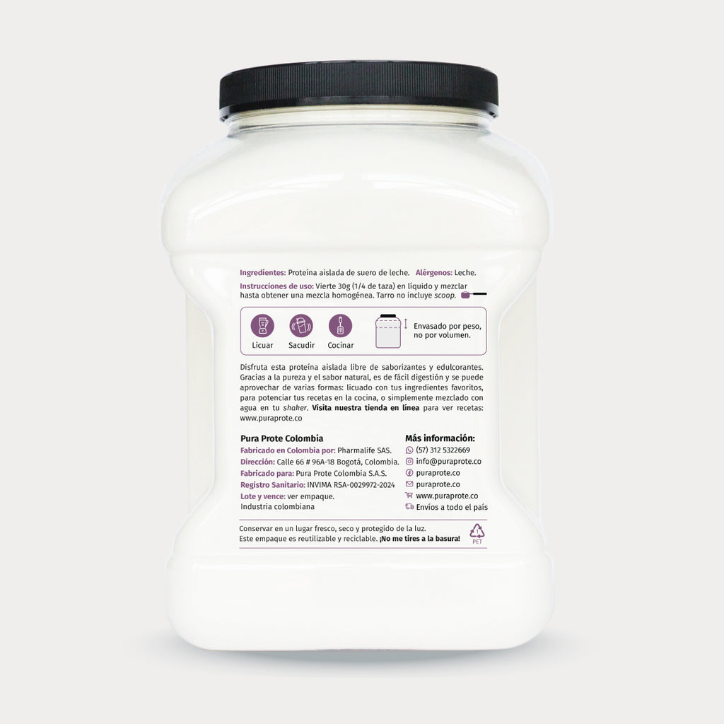 Pura Prote ISO Limpio 1.5lb