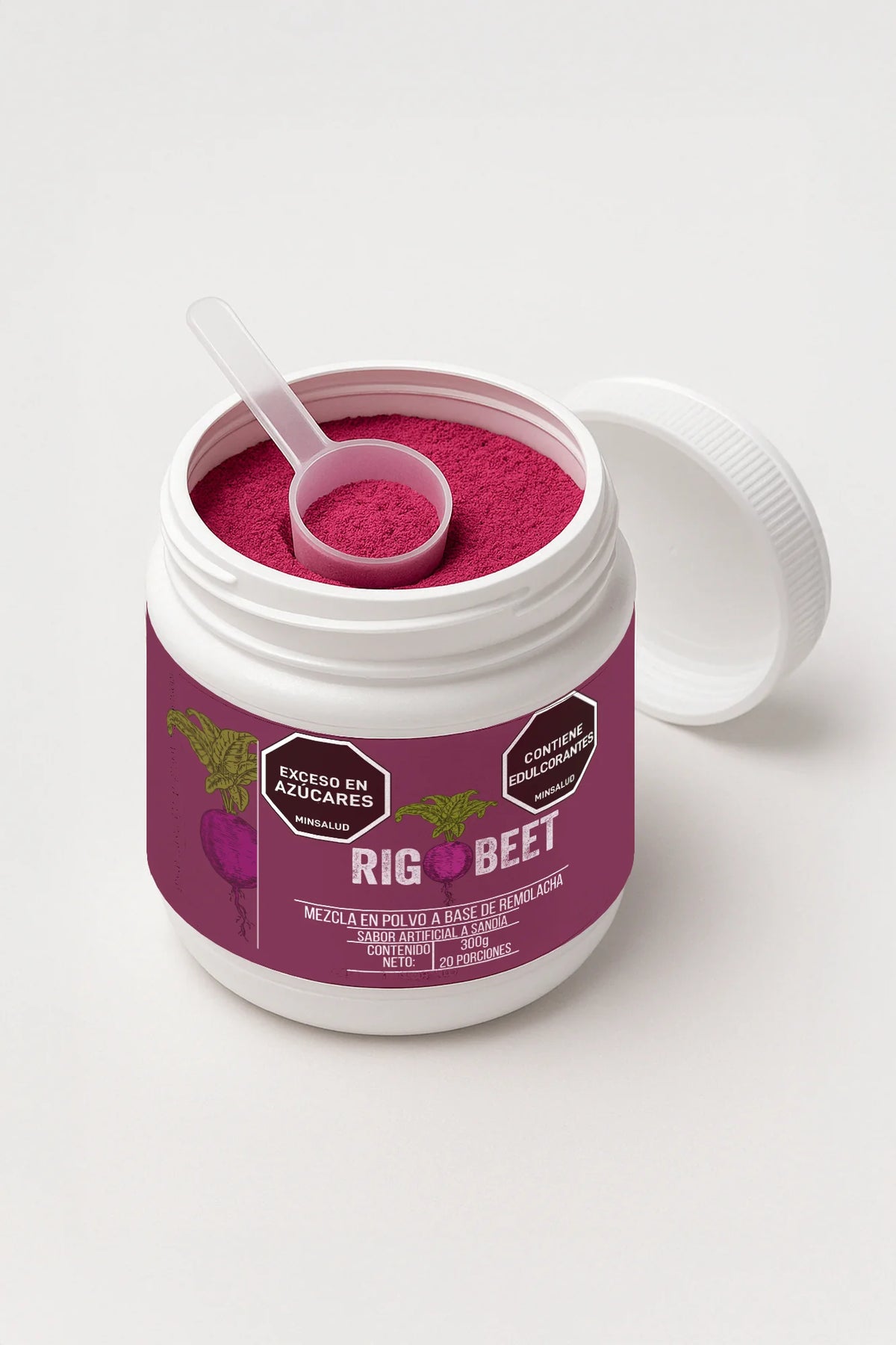RIGO BEET  Mezcla en polvo a base de Remolacha X 300 gr