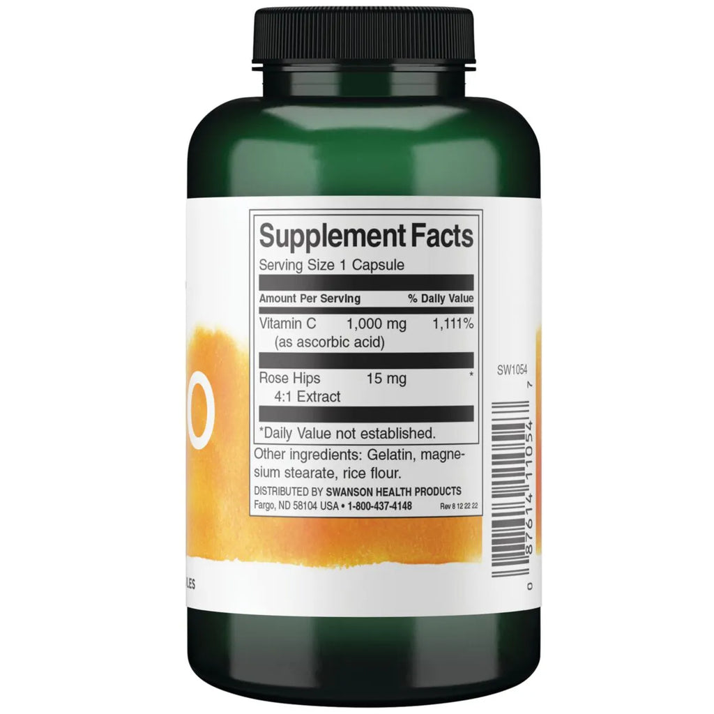 VITAMINA C 1000 CON ESCARAMUJO 90 CAPSULAS