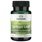 GINKGO BILOBA FULL SPECTRUM LEAF 60MG 120 CAP