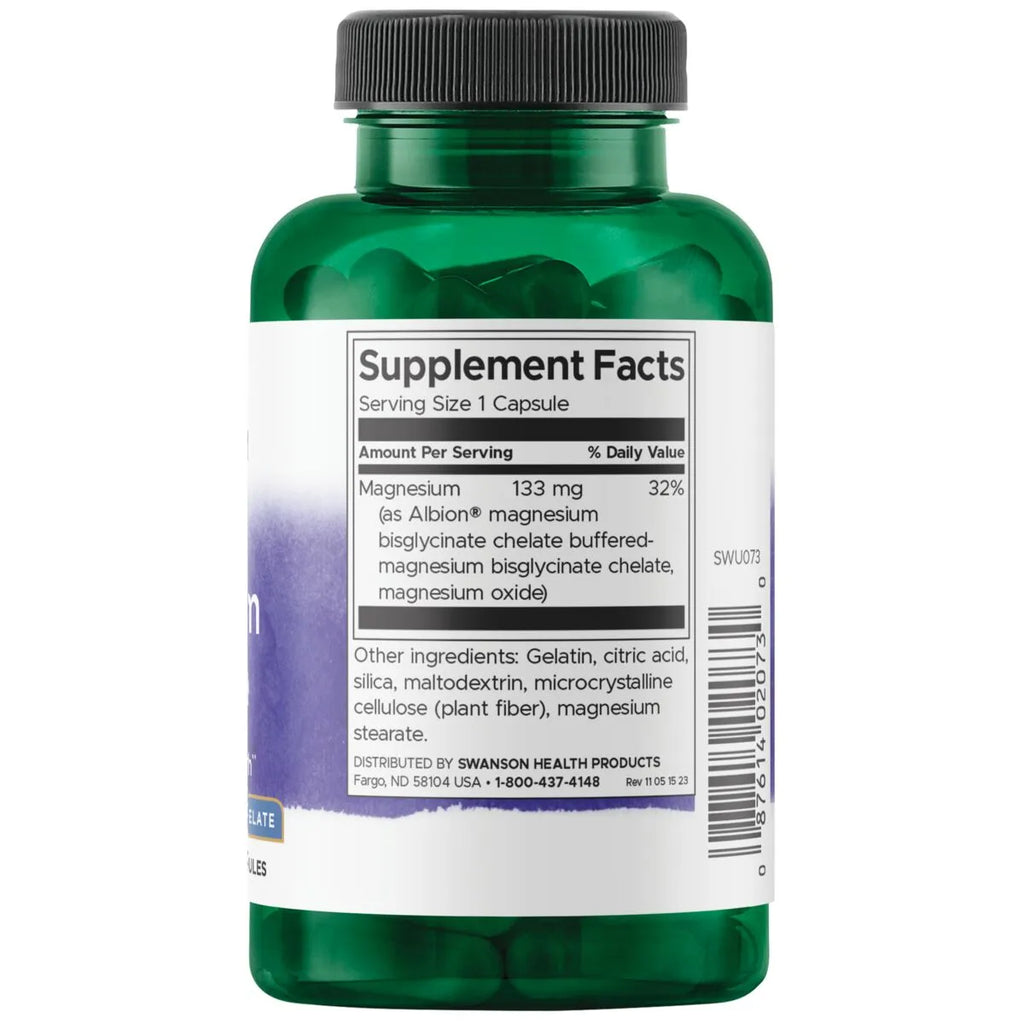 MAGNESIUM  GLYCINATE ALBION 133MG 90C