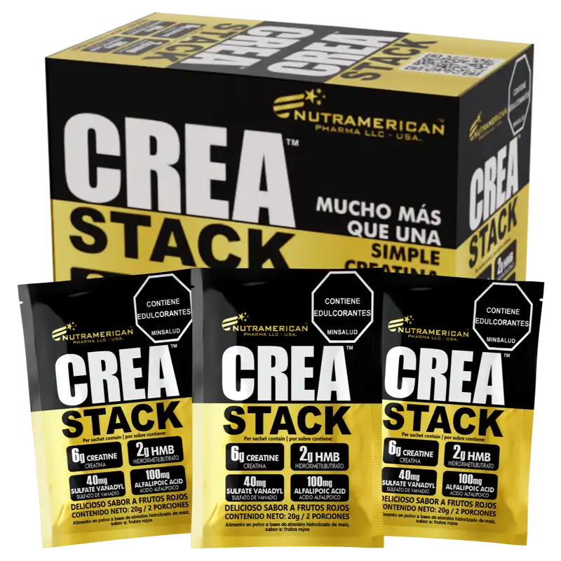 Crea Stack - Creatina Monohidratada con Hmb